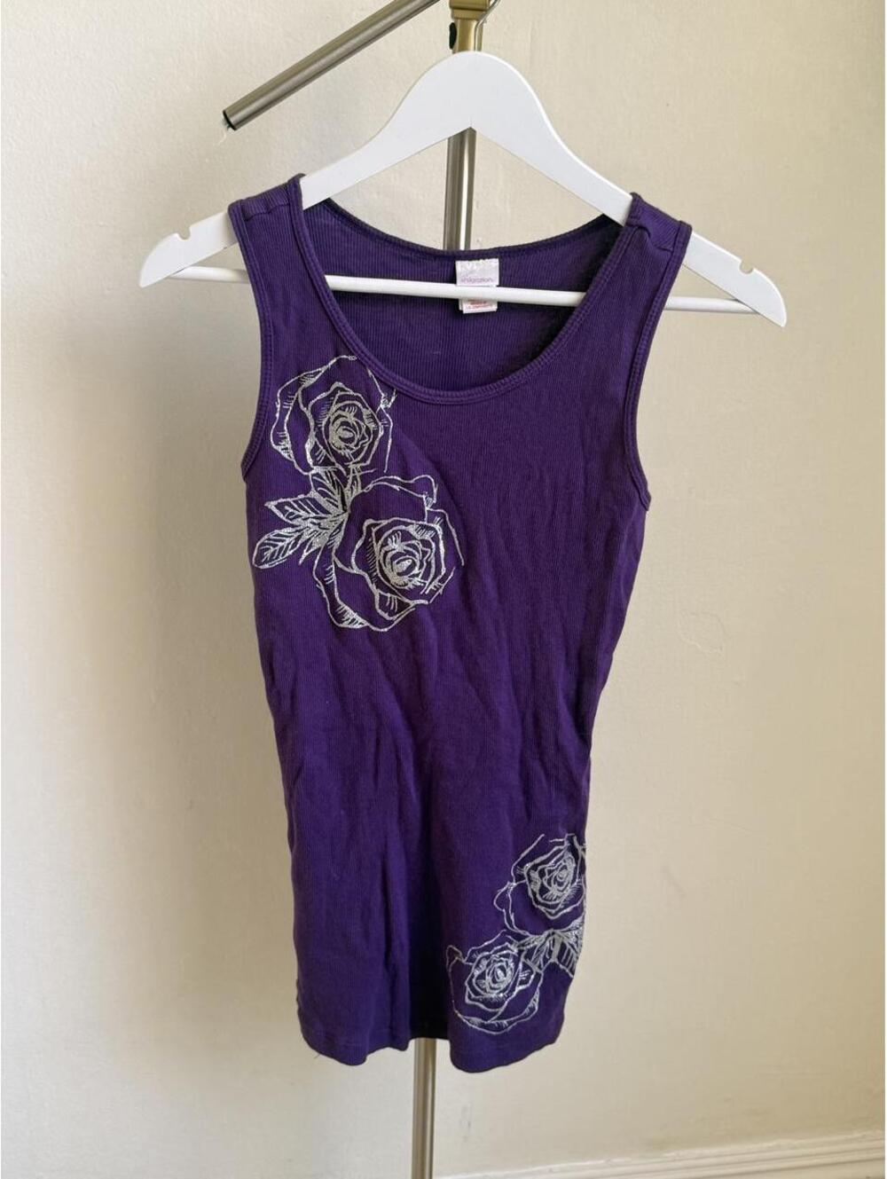 Xhilaration Women's Purple Vests-tanks-cami